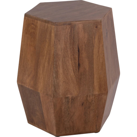 Gulchatai Hexagon Side Table by Butler Specialty Company. Made from mango wood in a unique style.