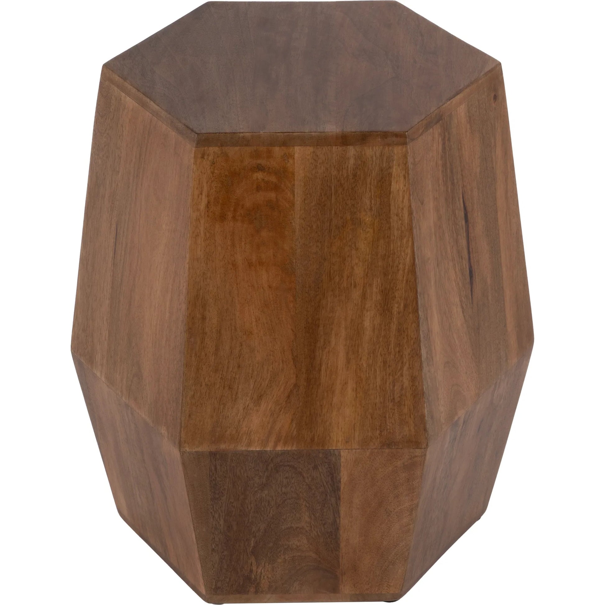 Gulchatai Hexagon Side Table by Butler Specialty Company. Made from mango wood in a unique style.
