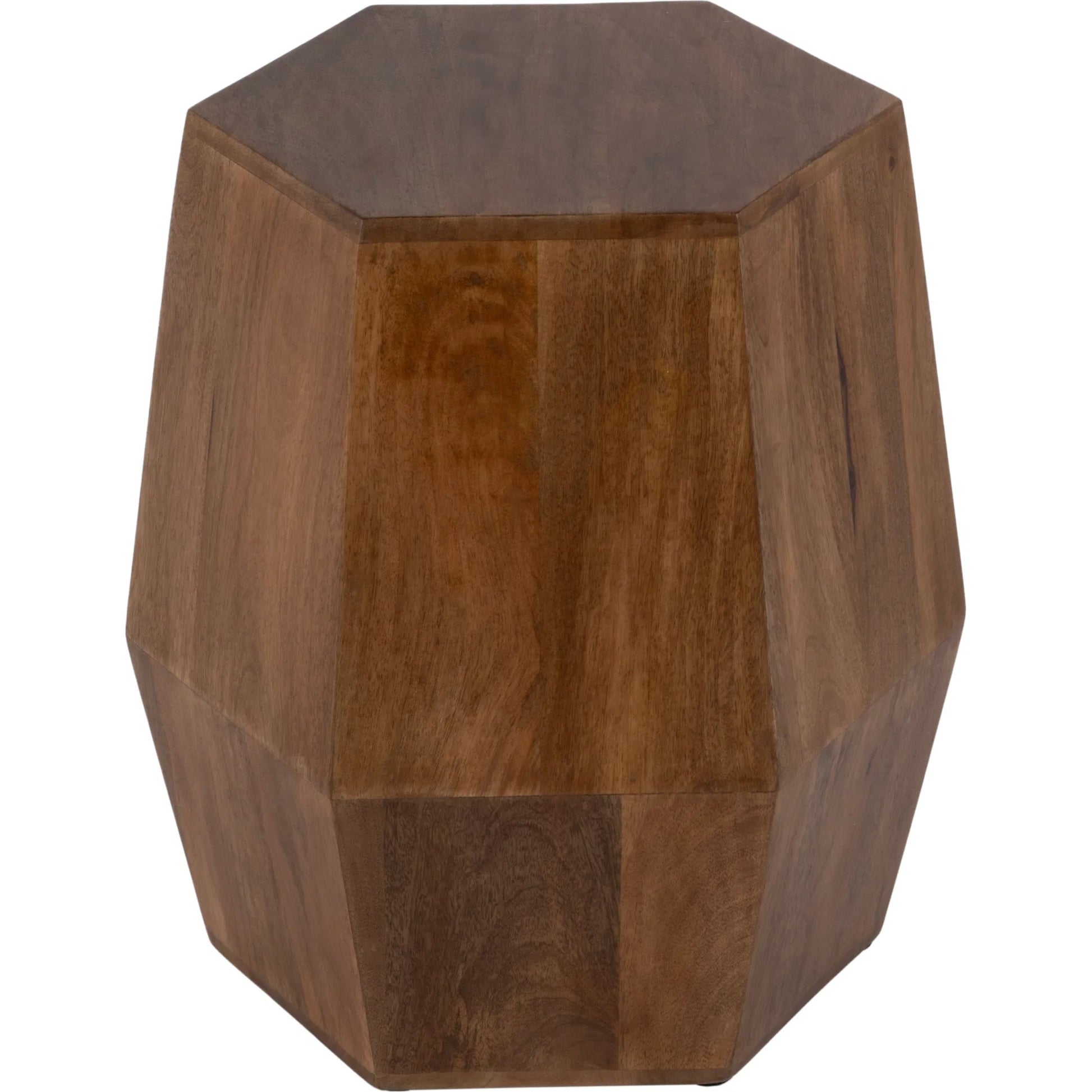 Gulchatai Hexagon Side Table by Butler Specialty Company. Made from mango wood in a unique style.