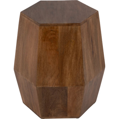 Gulchatai Hexagon Side Table by Butler Specialty Company. Made from mango wood in a unique style.