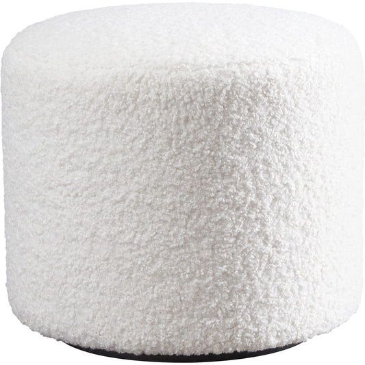 Three Arch Swivel Ottoman by Lexington in white and white. Made from unique in a modern style.