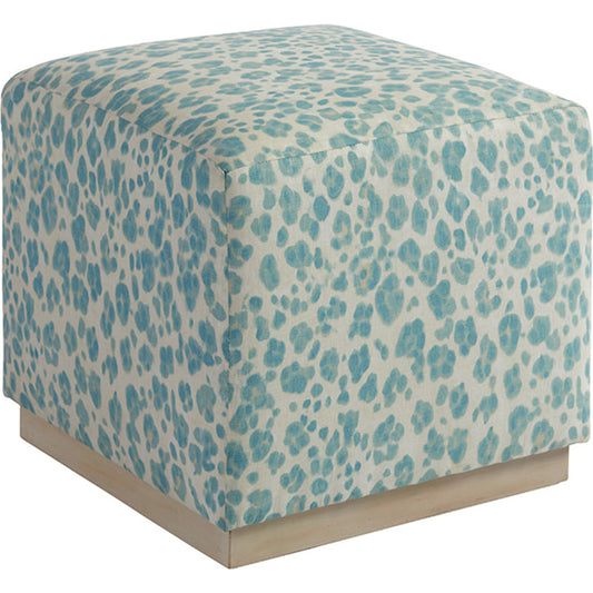 Colby Ottoman by Lexington in cameo shores. Made from unique in a transitional style.