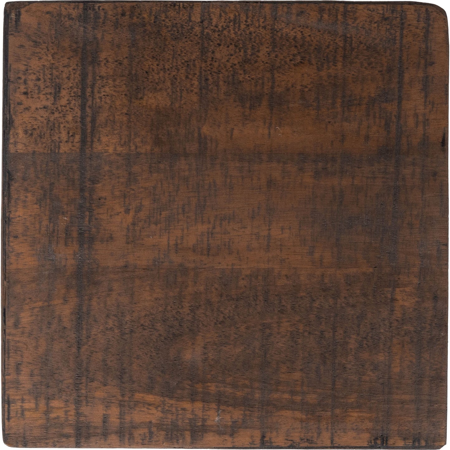 004 SR-770456 | Closeup | Gulnaria Accent Table by Butler Specialty Company in natural wood and butler loft. Made from mango wood solids, iron, powder coat in a modern style.