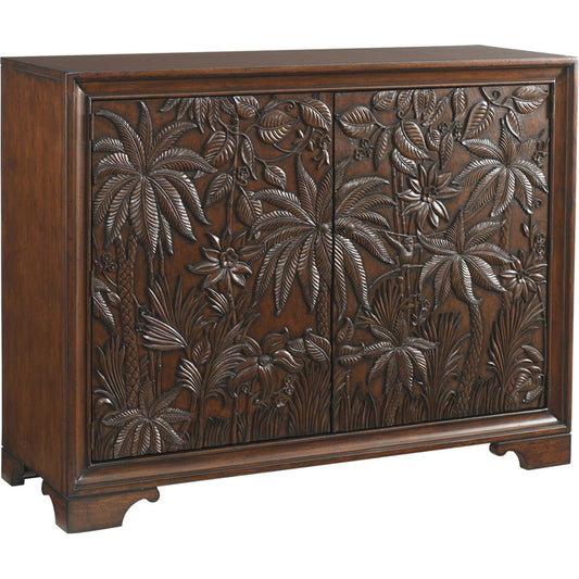 Balboa Carved Door Chest by Tommy Bahama Home. Made from unique in a coastal style.