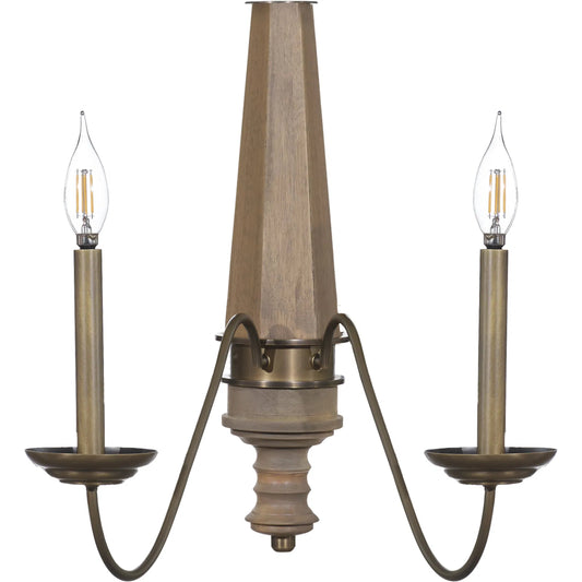 Dinner Sconce by Varaluz in heritage bronze. Made from unique in a unique style.