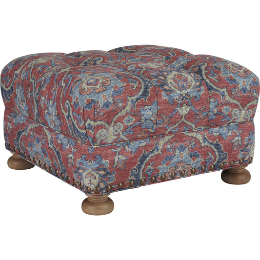 Winslow Ottoman by Lexington in shell. Made from unique in a unique style.