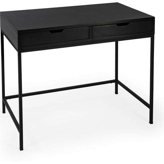 Belka Desk by Butler Specialty Company. Made from rubberwood, mahogany wood, iron in a modern style.