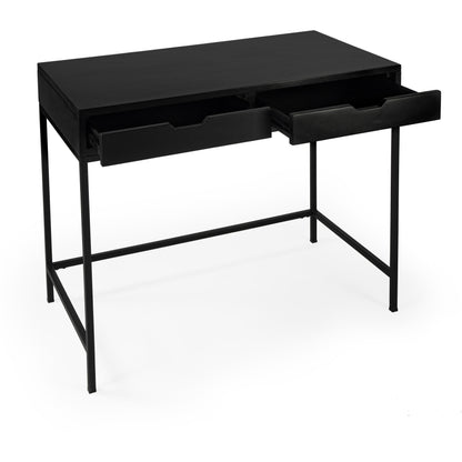 Belka Desk by Butler Specialty Company. Made from rubberwood, mahogany wood, iron in a modern style.
