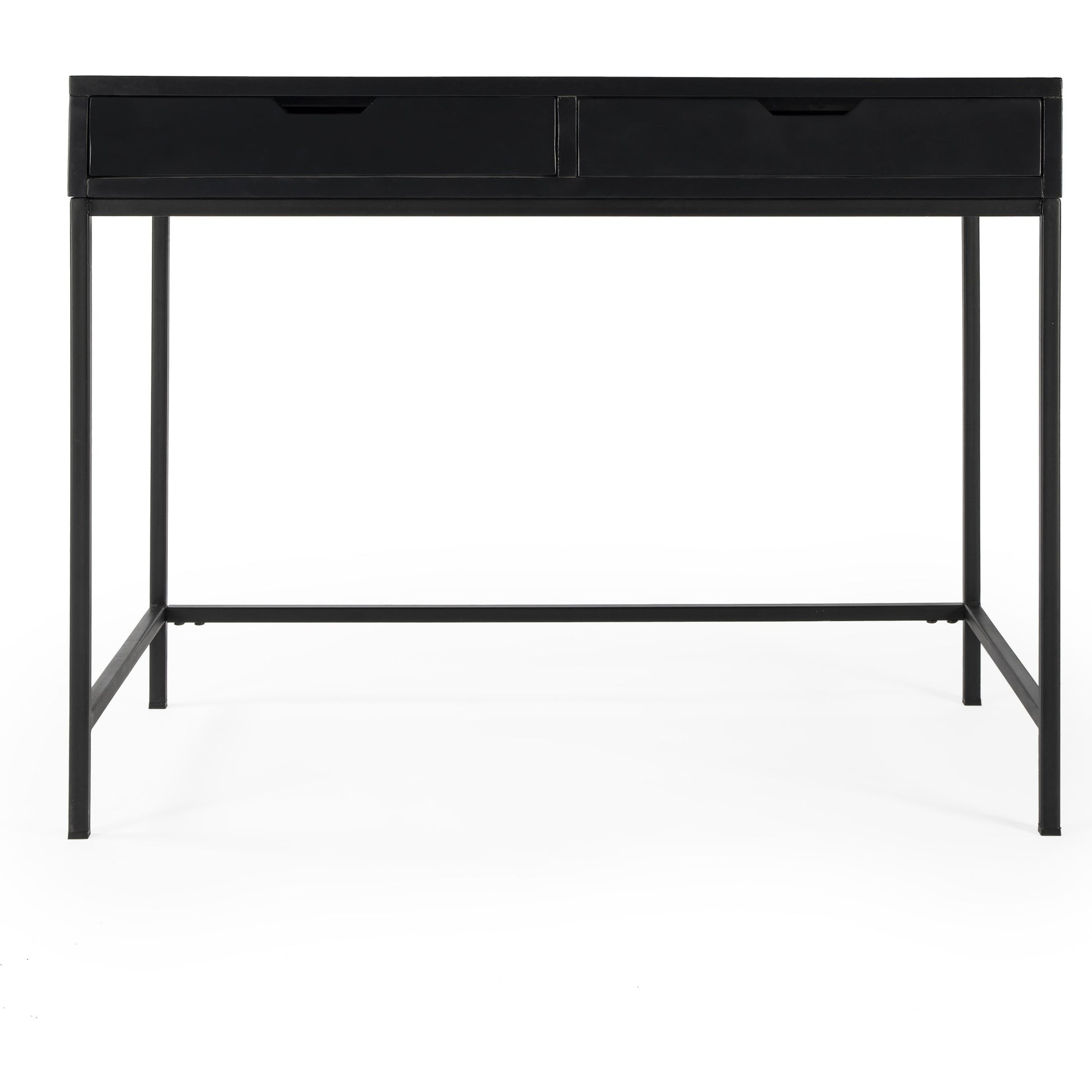Belka Desk by Butler Specialty Company. Made from rubberwood, mahogany wood, iron in a modern style.