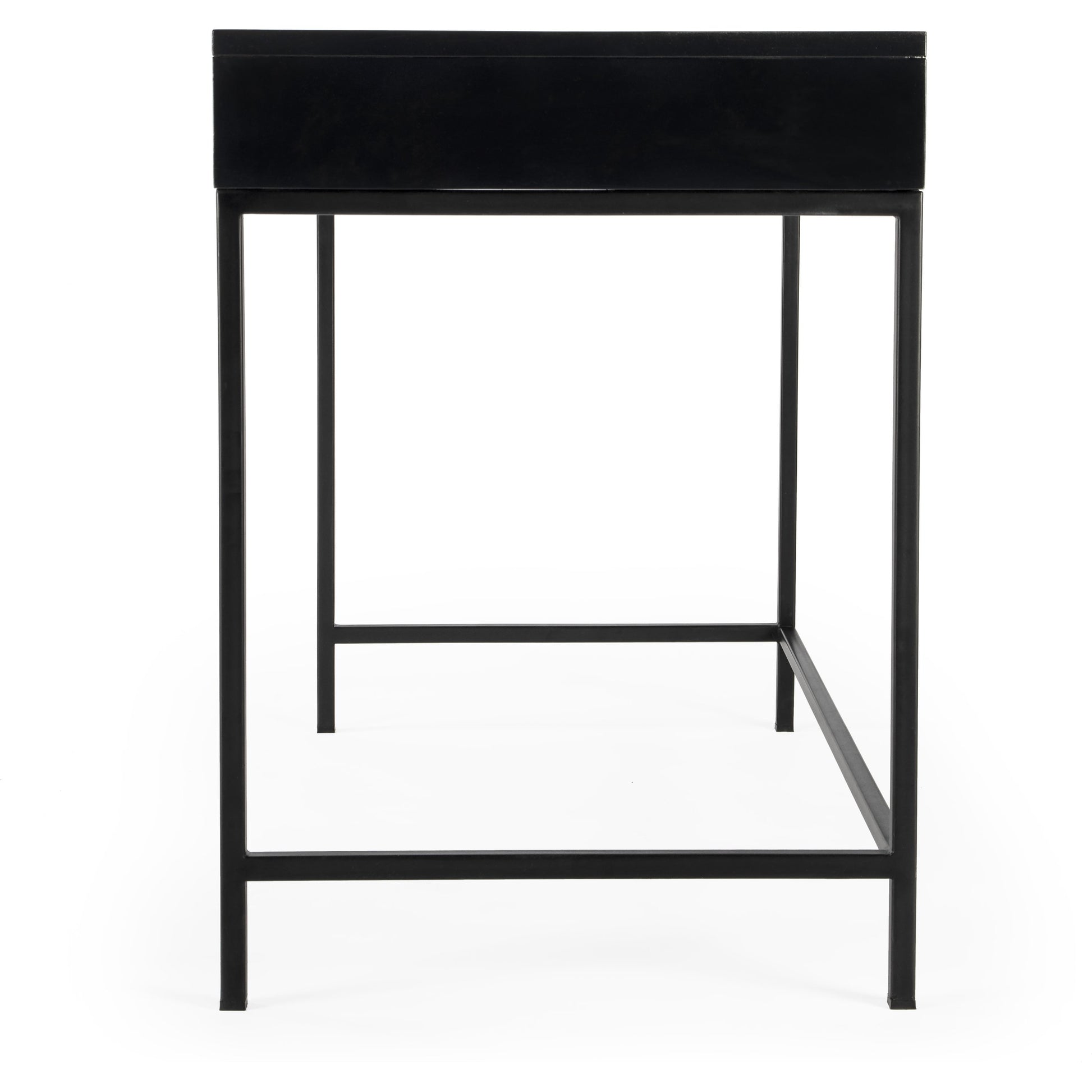 Belka Desk by Butler Specialty Company. Made from rubberwood, mahogany wood, iron in a modern style.