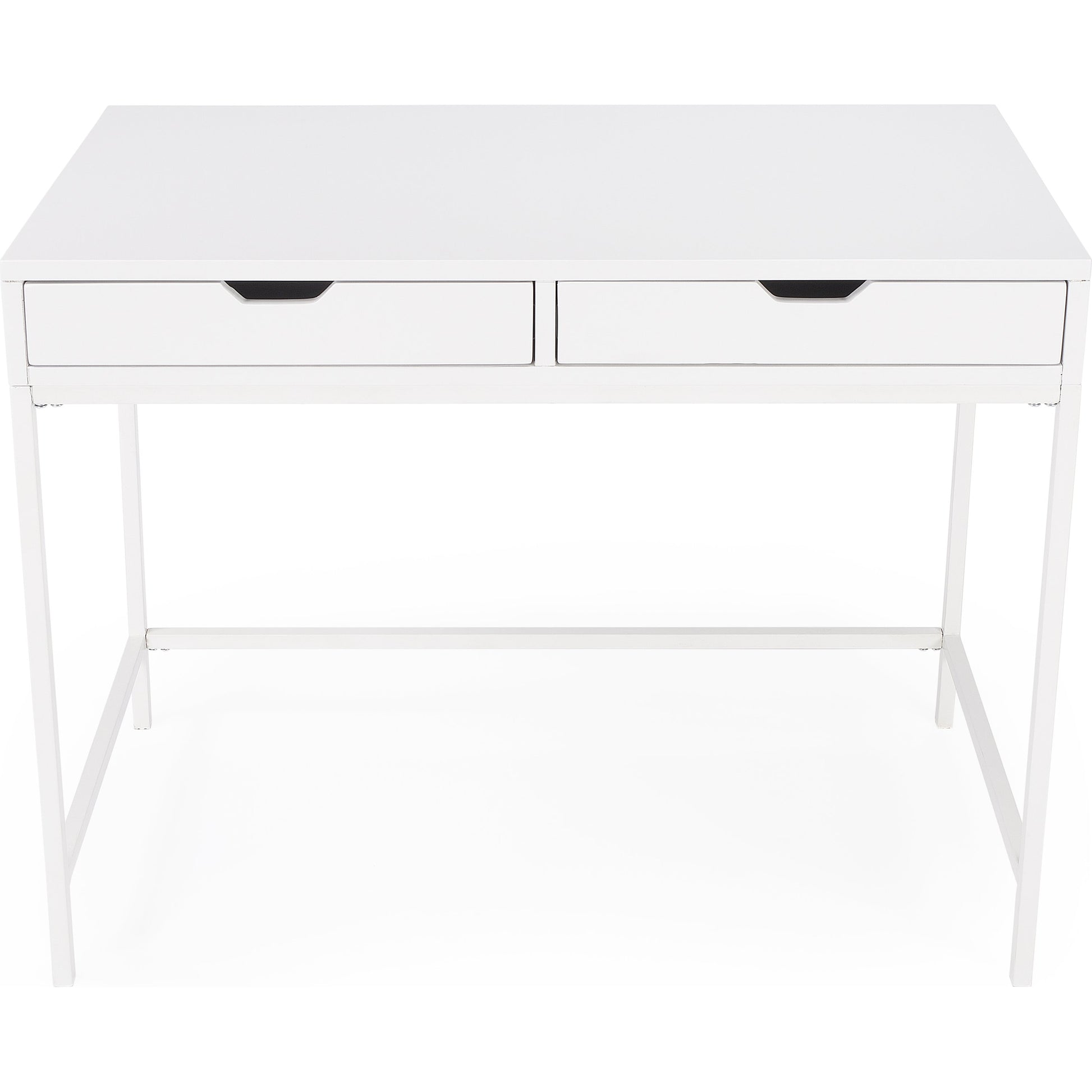 Belka Desk by Butler Specialty Company. Made from rubberwood, mahogany wood, iron in a modern style.