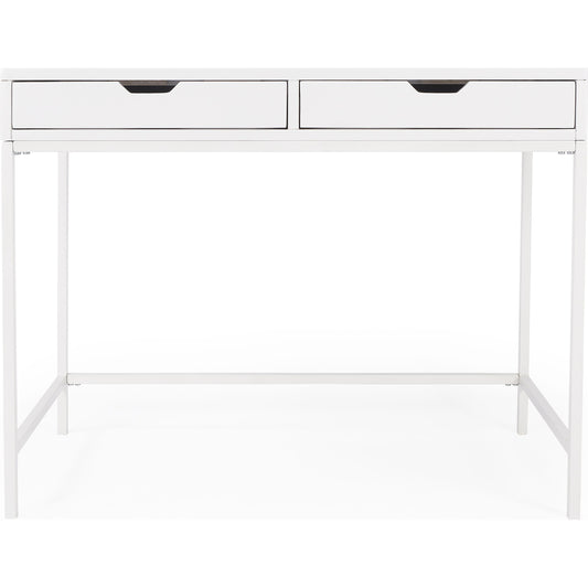 Belka Desk by Butler Specialty Company. Made from rubberwood, mahogany wood, iron in a modern style.