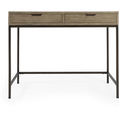 Belka Desk by Butler Specialty Company. Made from rubberwood, mahogany wood, iron in a modern style.