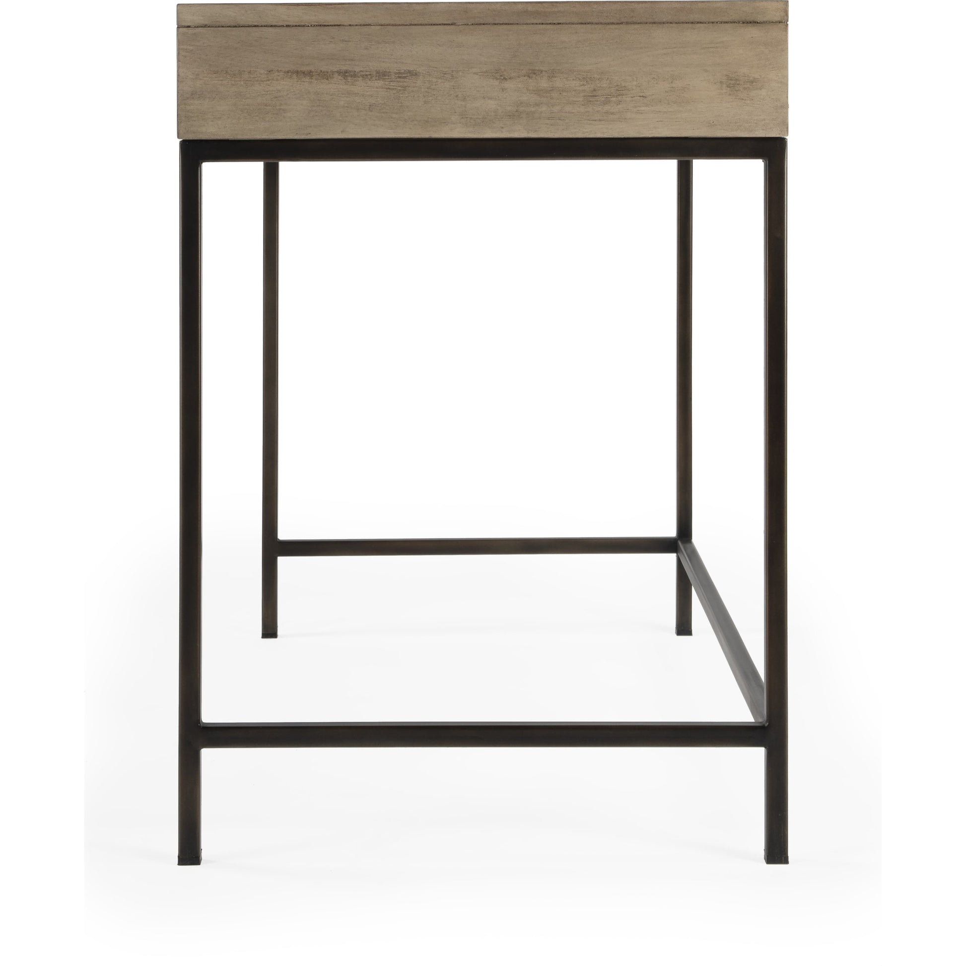 Belka Desk by Butler Specialty Company. Made from rubberwood, mahogany wood, iron in a modern style.
