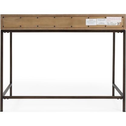 Belka Desk by Butler Specialty Company. Made from rubberwood, mahogany wood, iron in a modern style.