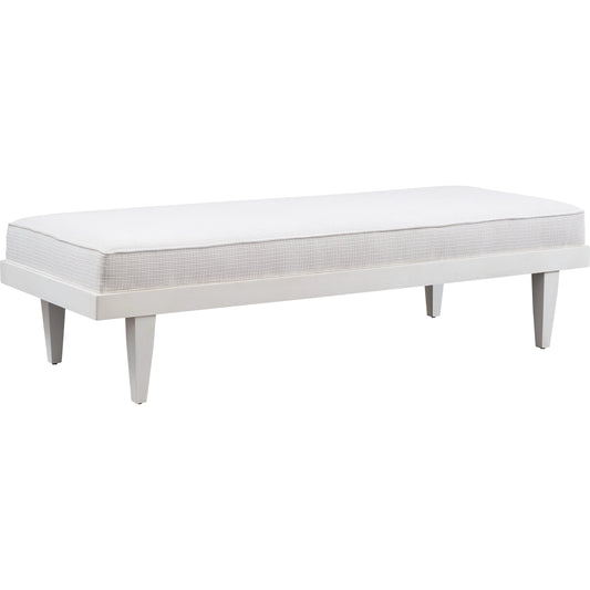Lagunita Bench by Lexington in whitecliff. Made from unique in a modern style.
