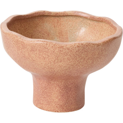 Cyrus Compote 2 (Set of 2) by Accent Decor in terracotta. Made from ceramic in a unique style.