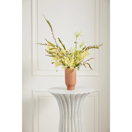 Cyrus Vase 2 (Set of 2) by Accent Decor in terracotta. Made from ceramic in a unique style.