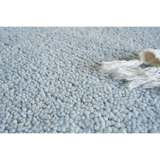 Merino 5488 Rug by Exquisite Rugs in blue. Made from merino wool in a unique style.