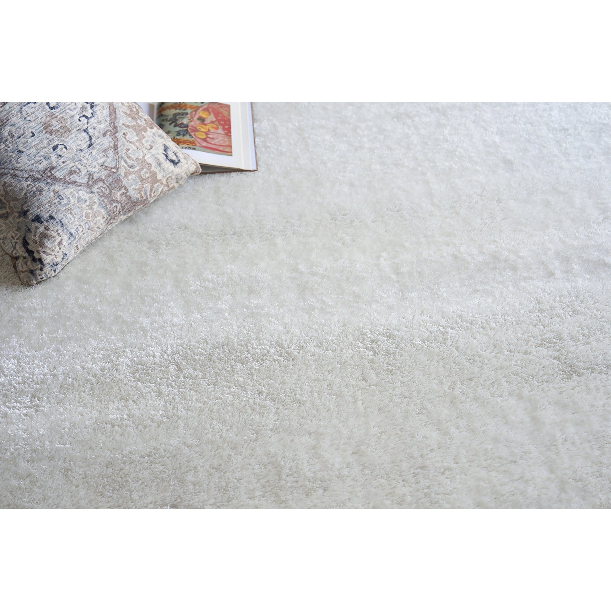 Luxe Shag Rug by Exquisite Rugs. Made from polyester, microfiber in a unique style.