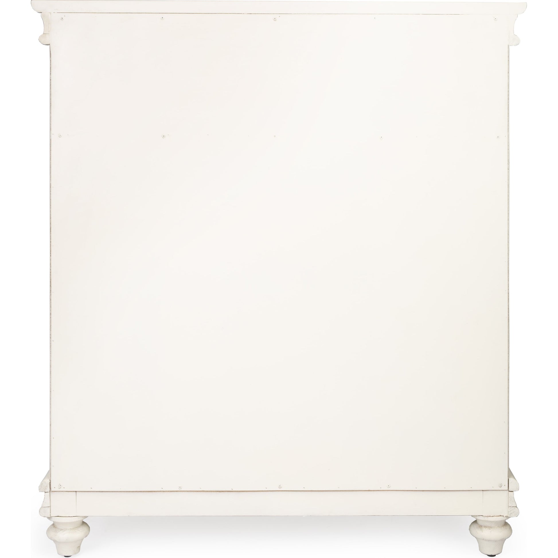 Brouno Chest by Butler Specialty Company in white. Made from mango wood, mdf, plywood, clear glass (non tempered) in a cottage & farmhouse style.