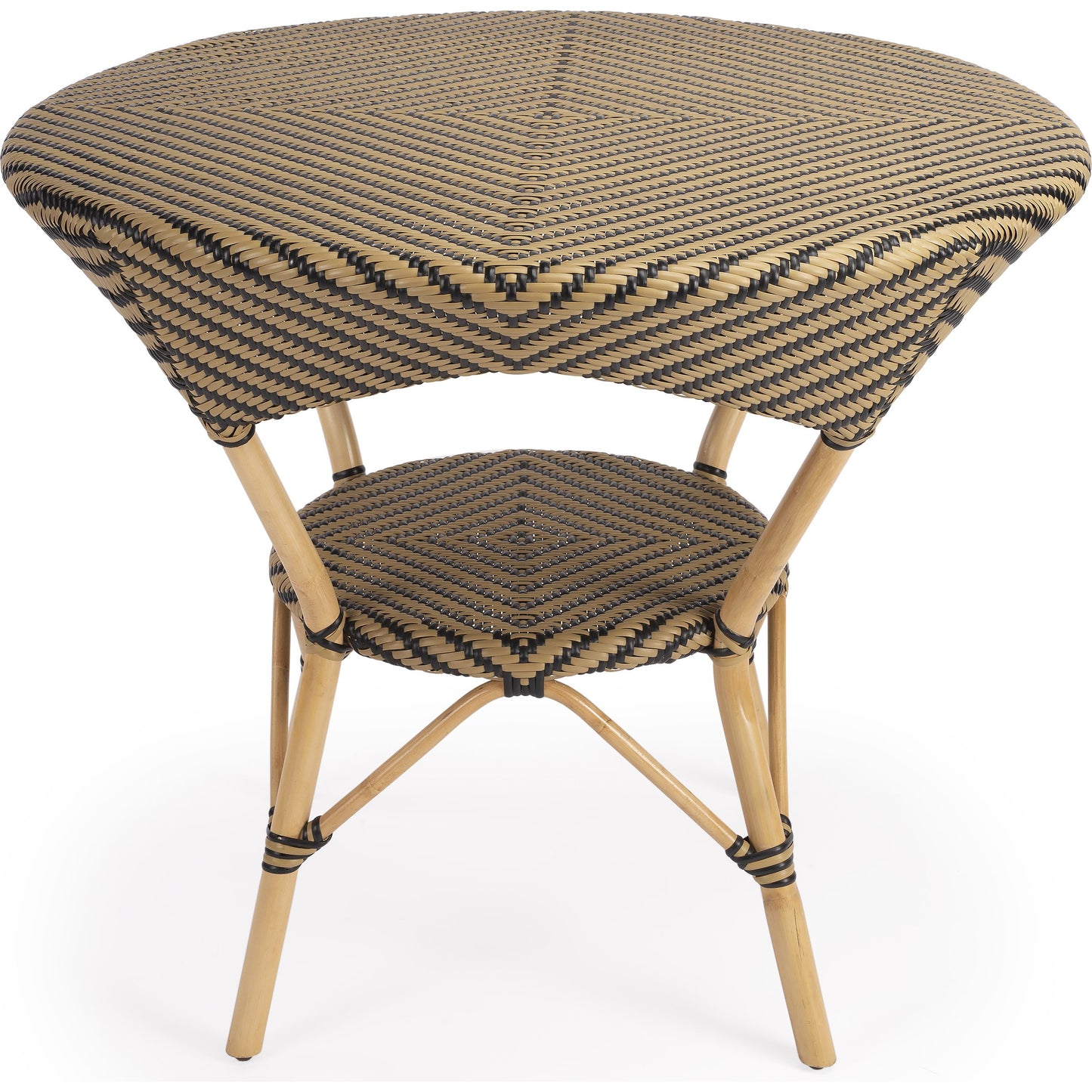 004 SR-868010 | Additional Silo | Ciel Dining Table by Butler Specialty Company in beige and beige diamond. Made from natural rattan, plastic pu in a coastal style.
