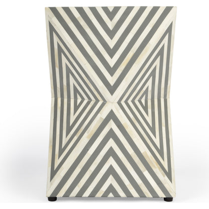 Anais End Table by Butler Specialty Company. Made from bone inlay, mdf, resin, mango wood in a eclectic & global style.