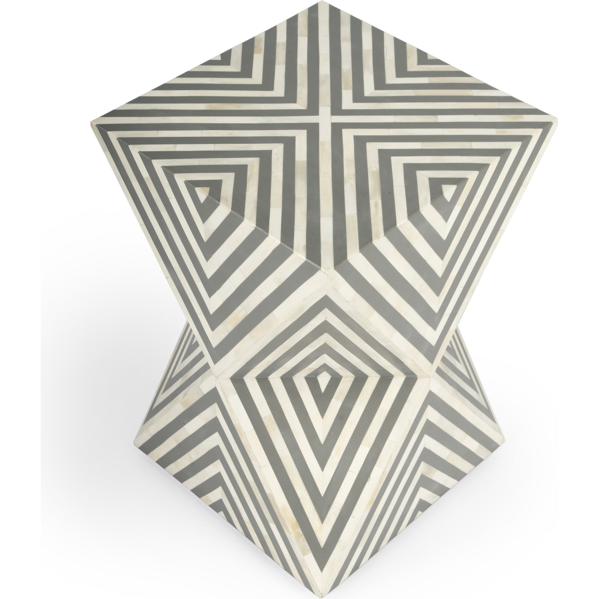 Anais End Table by Butler Specialty Company. Made from bone inlay, mdf, resin, mango wood in a eclectic & global style.