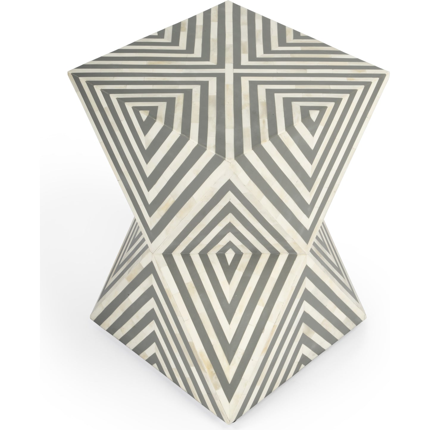 015 SR-910307 | Additional Silo | Anais End Table by Butler Specialty Company. Made from bone inlay, mdf, resin, mango wood in a eclectic & global style.