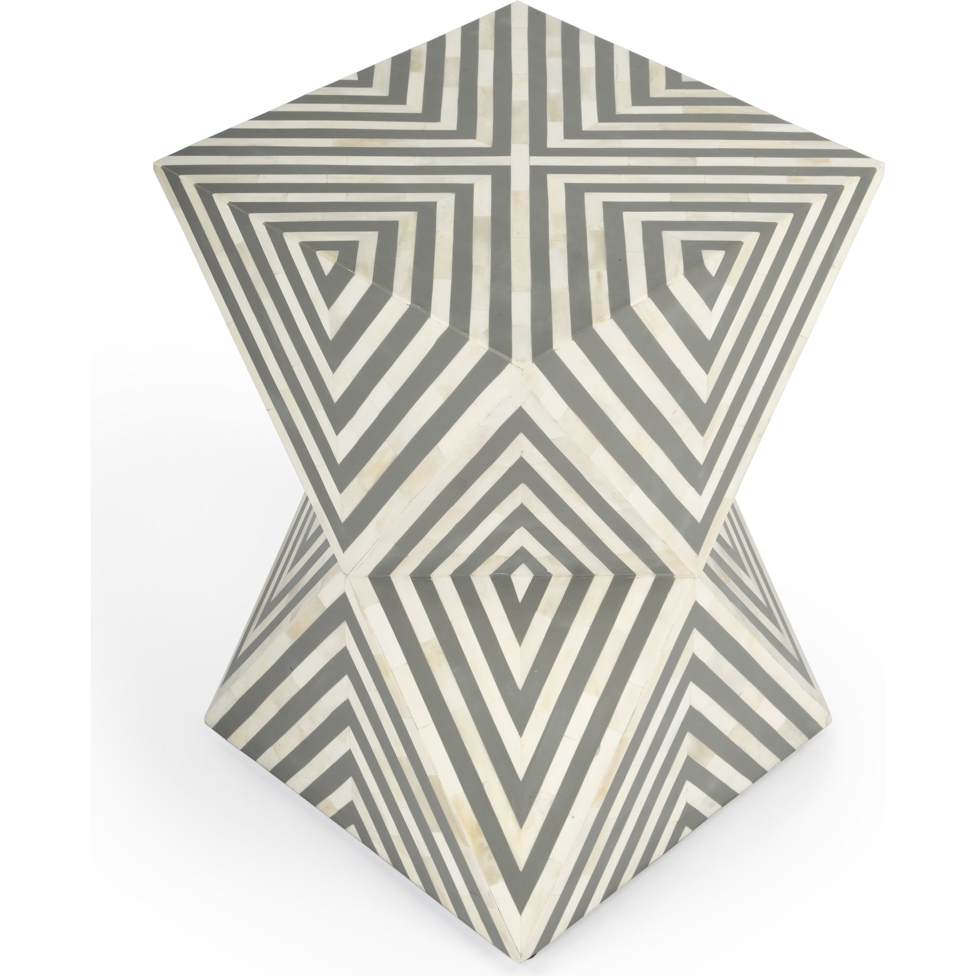 Anais End Table by Butler Specialty Company. Made from bone inlay, mdf, resin, mango wood in a eclectic & global style.