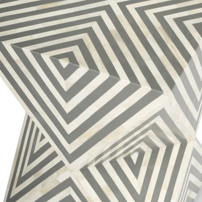 Anais End Table by Butler Specialty Company. Made from bone inlay, mdf, resin, mango wood in a eclectic & global style.