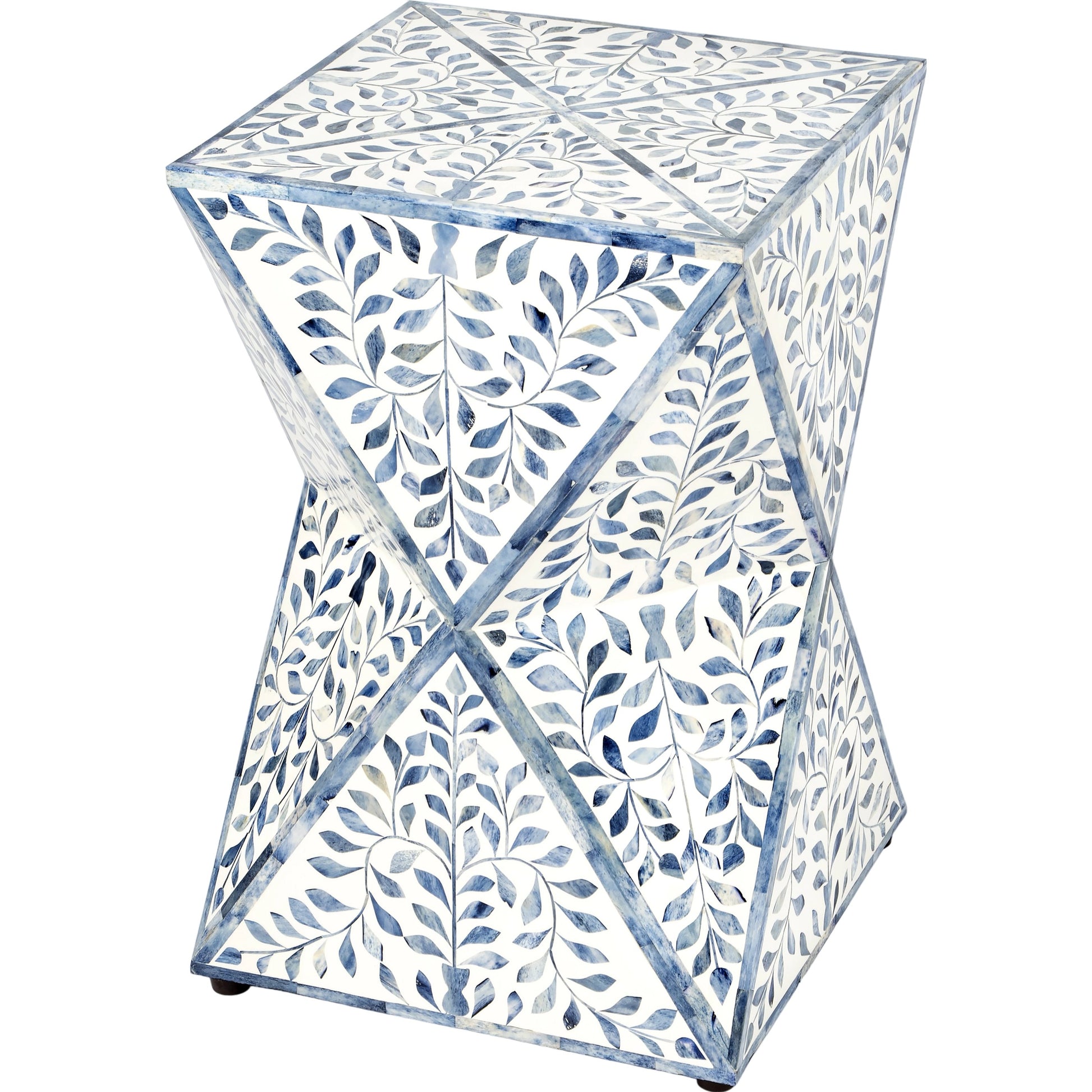 Anais End Table by Butler Specialty Company. Made from bone inlay, mdf, resin, mango wood in a eclectic & global style.