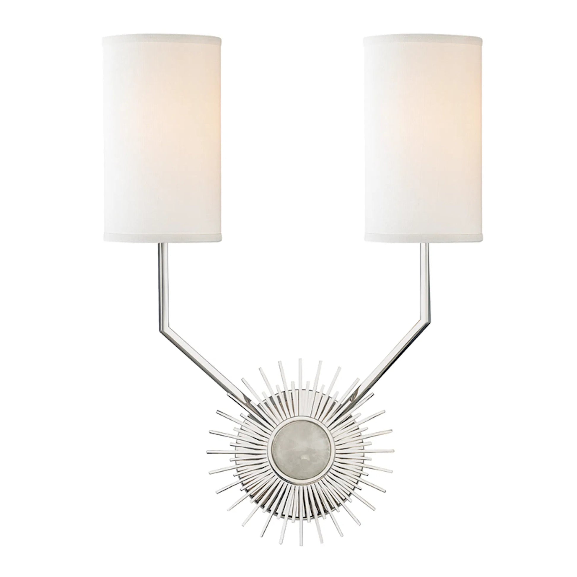 Borland Wall Sconce by Hudson Valley. Made from steel in a transitional style.