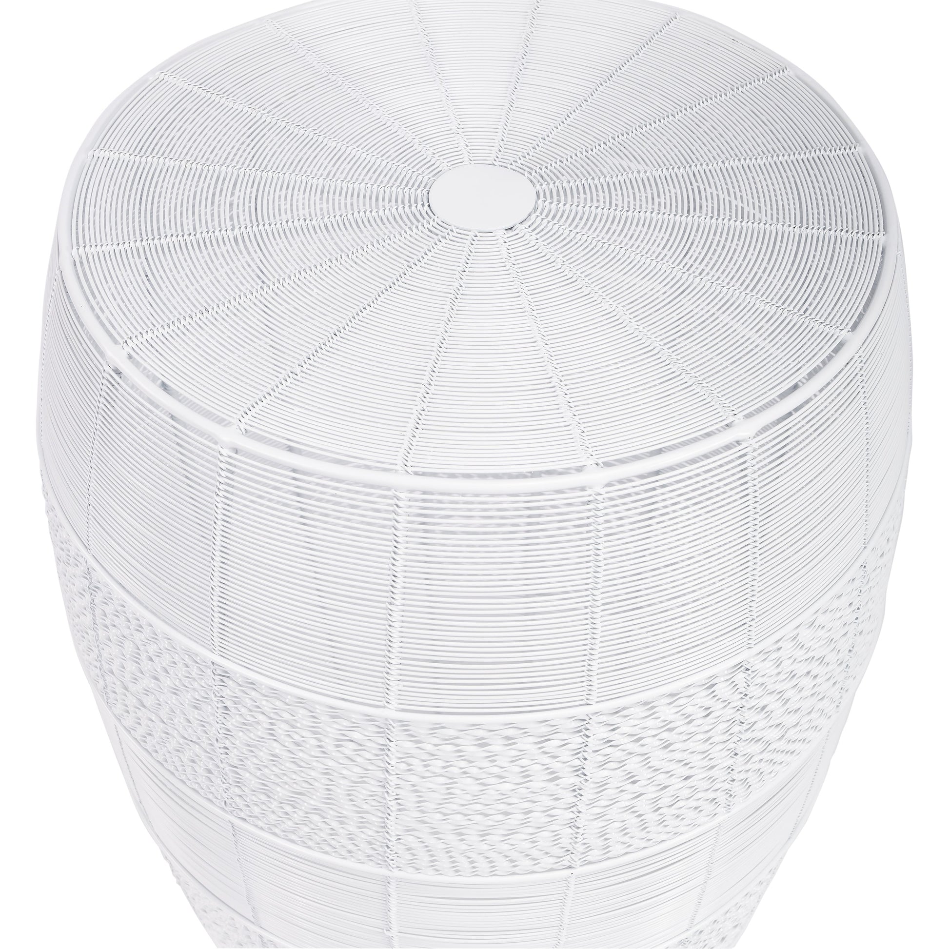 Bellarose End Table by Butler Specialty Company in metalworks. Made from iron in a coastal style.