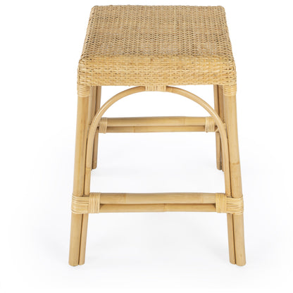 Robias Counter Stool by Butler Specialty Company. Made from rattan, polyurethane synthetic rattan in a coastal style.