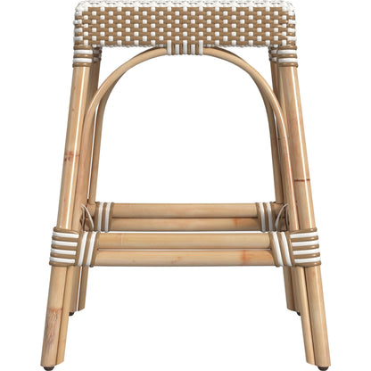 Robias Counter Stool by Butler Specialty Company. Made from rattan, polyurethane synthetic rattan in a coastal style.