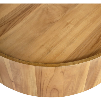 Tori Coffee Table by Butler Specialty Company in mindi and sandy shore. Made from mdf, mindi veneer, mahogany wood, metal legs in a modern style.