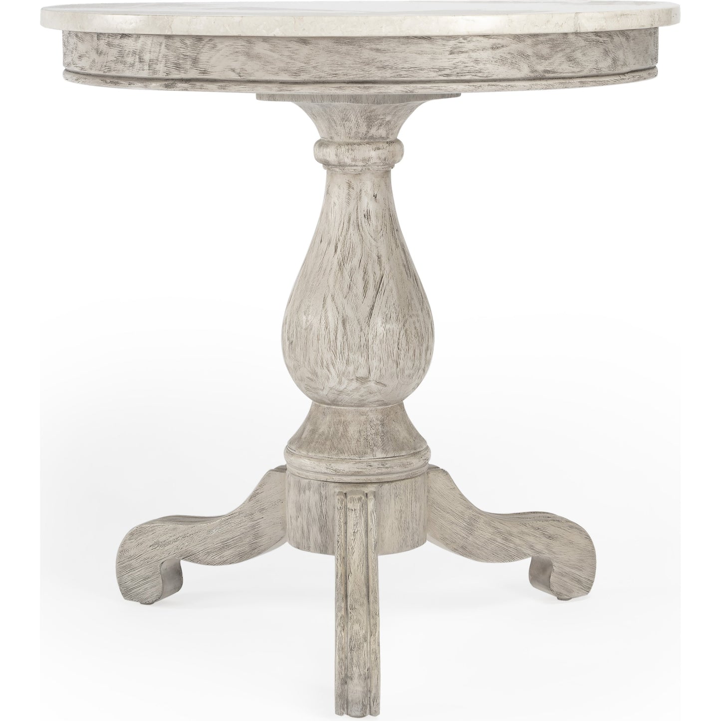 005 SR-910316 | Additional Silo | Danielle Accent Table by Butler Specialty Company. Made from marble, mahogany wood, plywood in a cottage & farmhouse style.