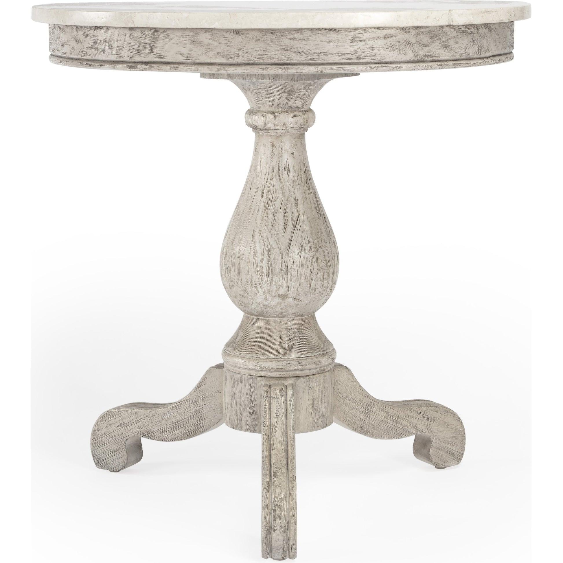 Danielle Accent Table by Butler Specialty Company. Made from marble, mahogany wood, plywood in a cottage & farmhouse style.