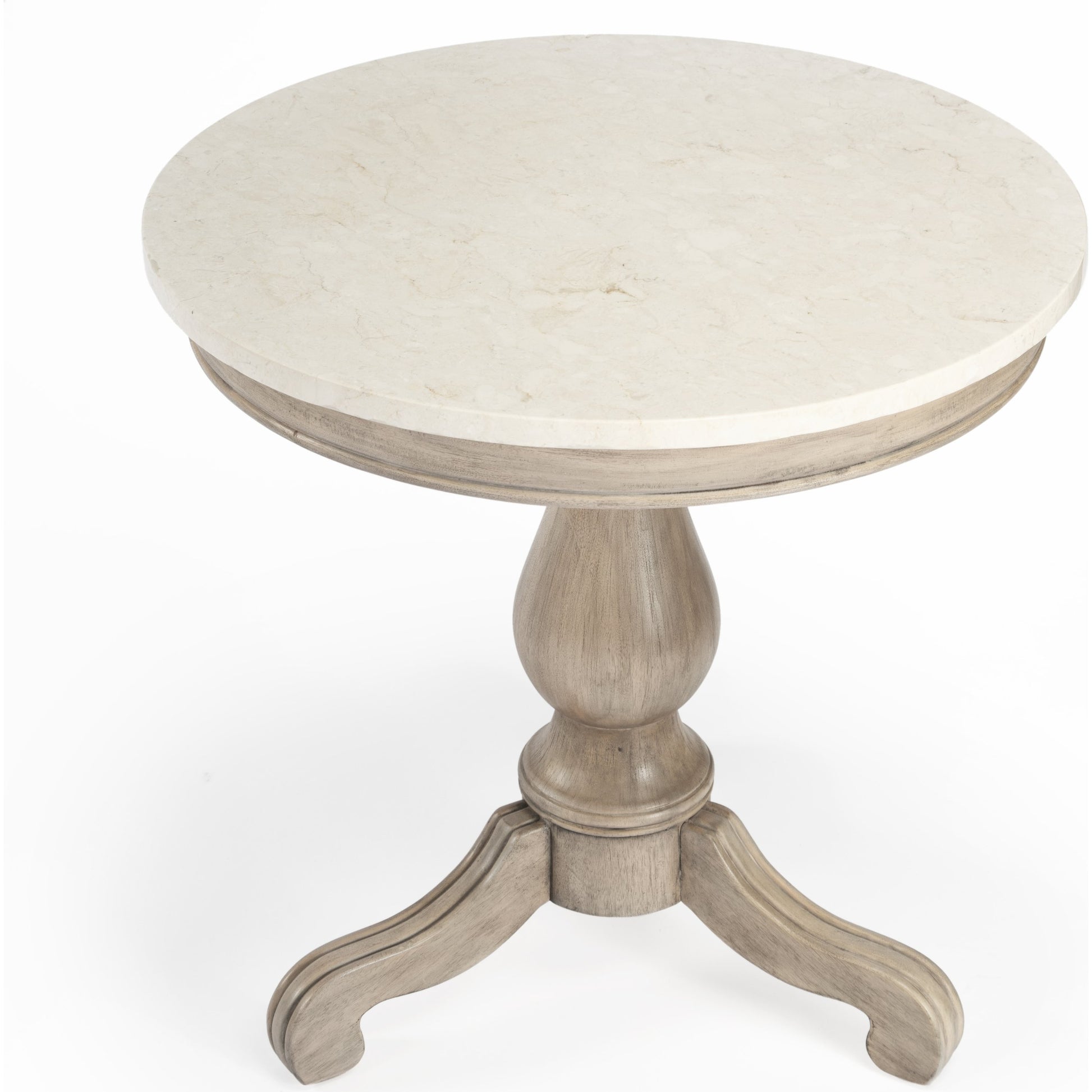 Danielle Accent Table by Butler Specialty Company. Made from marble, mahogany wood, plywood in a cottage & farmhouse style.