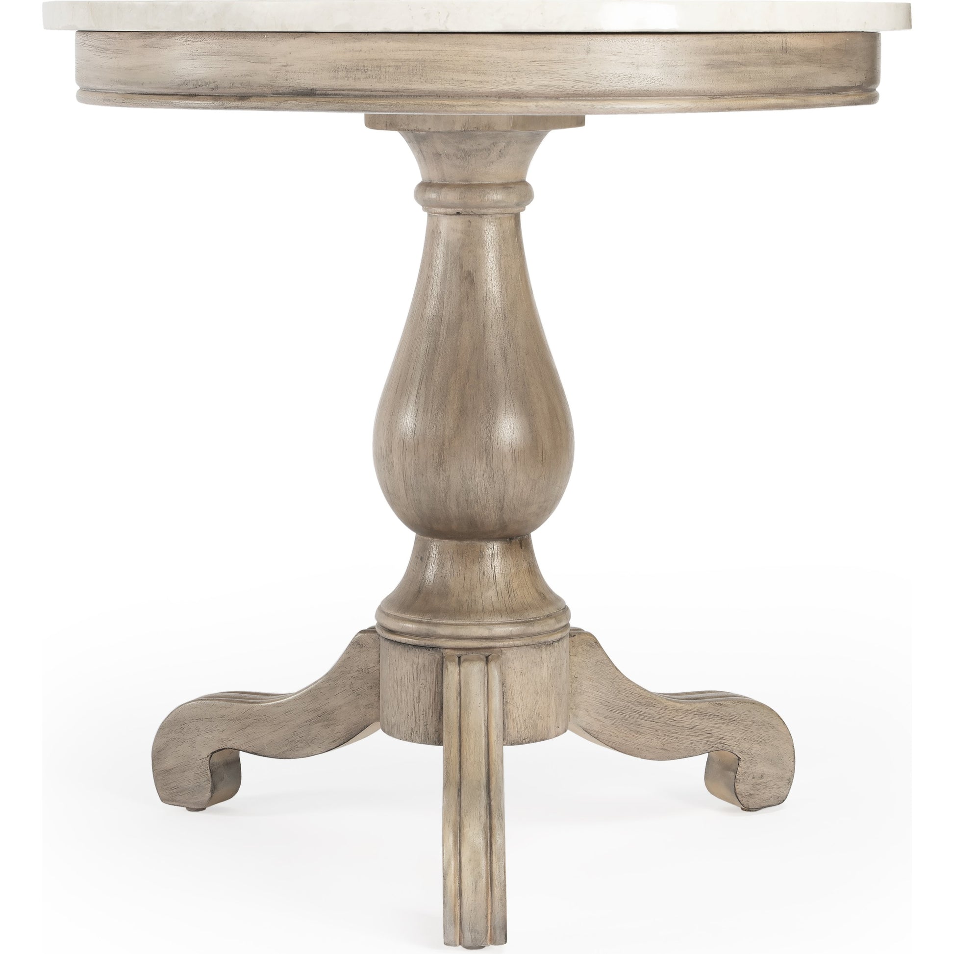 Danielle Accent Table by Butler Specialty Company. Made from marble, mahogany wood, plywood in a cottage & farmhouse style.