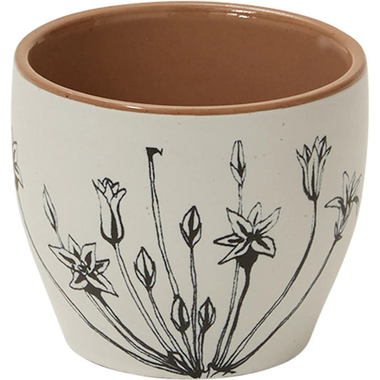Wisteria Teacup I (Set of 8) by Accent Decor in white. Made from ceramic in a cottage & farmhouse style.