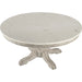 Danielle Round Coffee Table by Butler Specialty Company. Made from marble, mahogany wood, plywood in a cottage & farmhouse style.