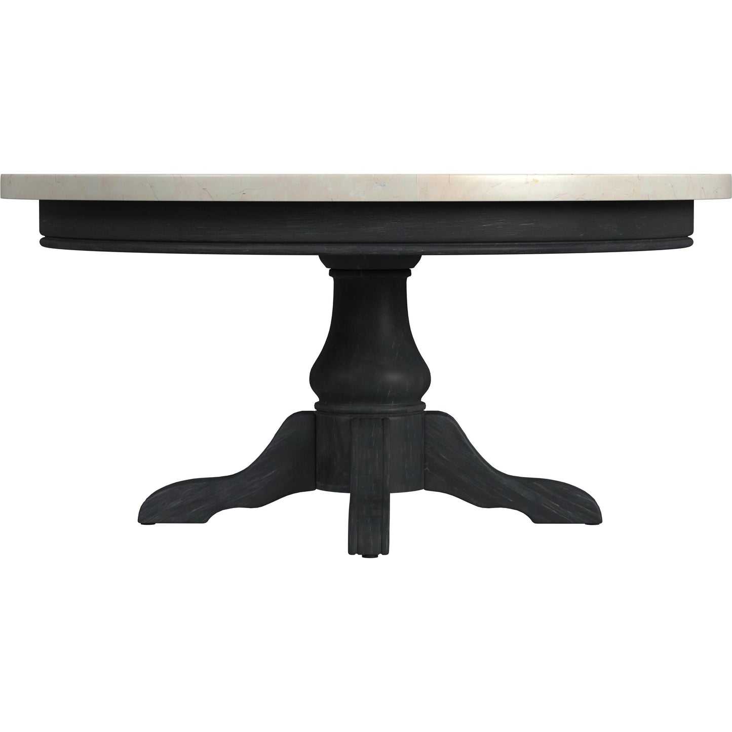 019 SI-2077729 | Additional Silo | Danielle Round Coffee Table by Butler Specialty Company. Made from marble, mahogany wood, plywood in a cottage & farmhouse style.