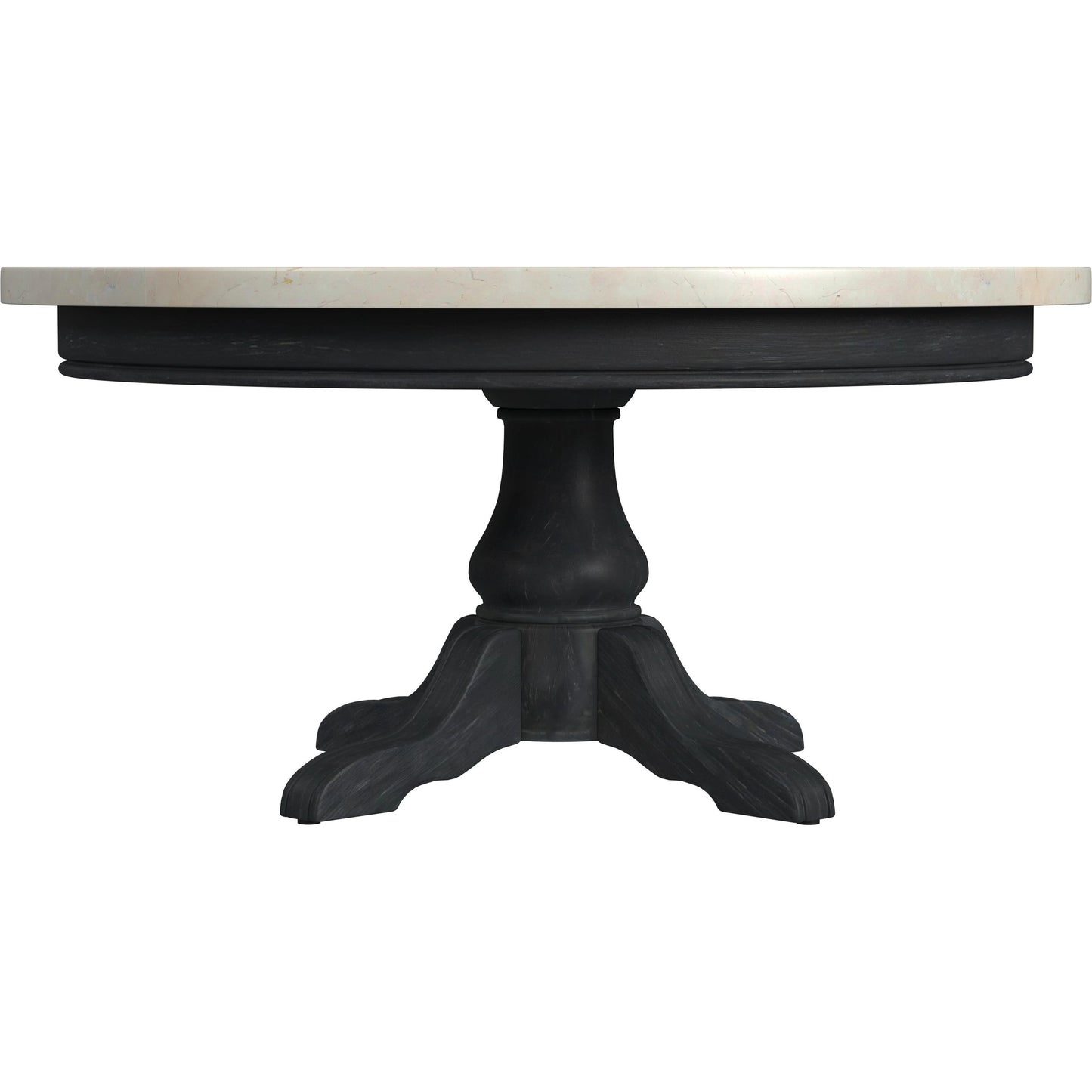 020 SI-2077729 | Additional Silo | Danielle Round Coffee Table by Butler Specialty Company. Made from marble, mahogany wood, plywood in a cottage & farmhouse style.