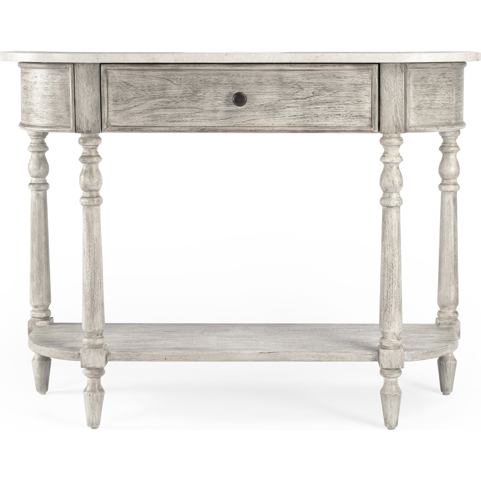 Danielle Console Table by Butler Specialty Company. Made from marble, mahogany wood mdf, mahogany veneer, plywood in a cottage & farmhouse style.
