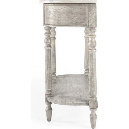 Danielle Console Table by Butler Specialty Company. Made from marble, mahogany wood mdf, mahogany veneer, plywood in a cottage & farmhouse style.