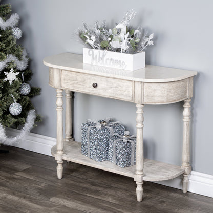 Danielle Console Table by Butler Specialty Company. Made from marble, mahogany wood mdf, mahogany veneer, plywood in a cottage & farmhouse style.
