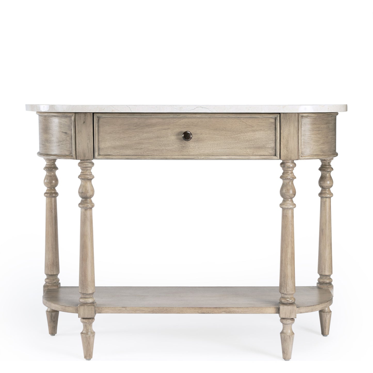 006 SR-910321 | Additional Silo | Danielle Console Table by Butler Specialty Company. Made from marble, mahogany wood mdf, mahogany veneer, plywood in a cottage & farmhouse style.