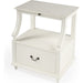 Danielle Nightstand by Butler Specialty Company. Made from marble, mahogany wood, mdf, mahogany veneer in a traditional style.